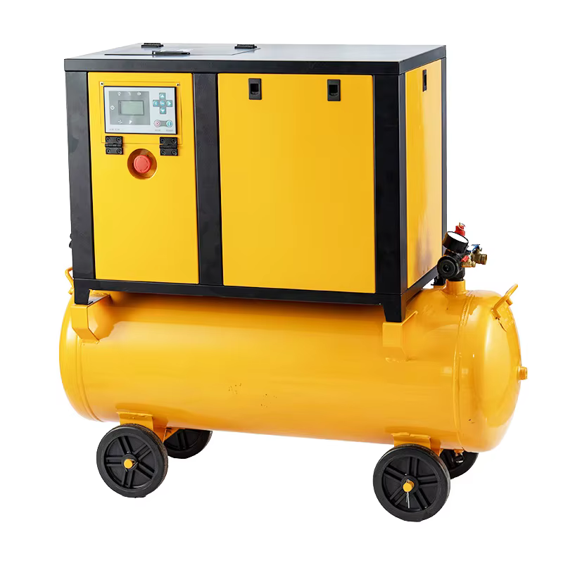 Compresseur Silencieux High Efficiency Slient 3Kw Screw Type Air Compressor for Industrial — image 3