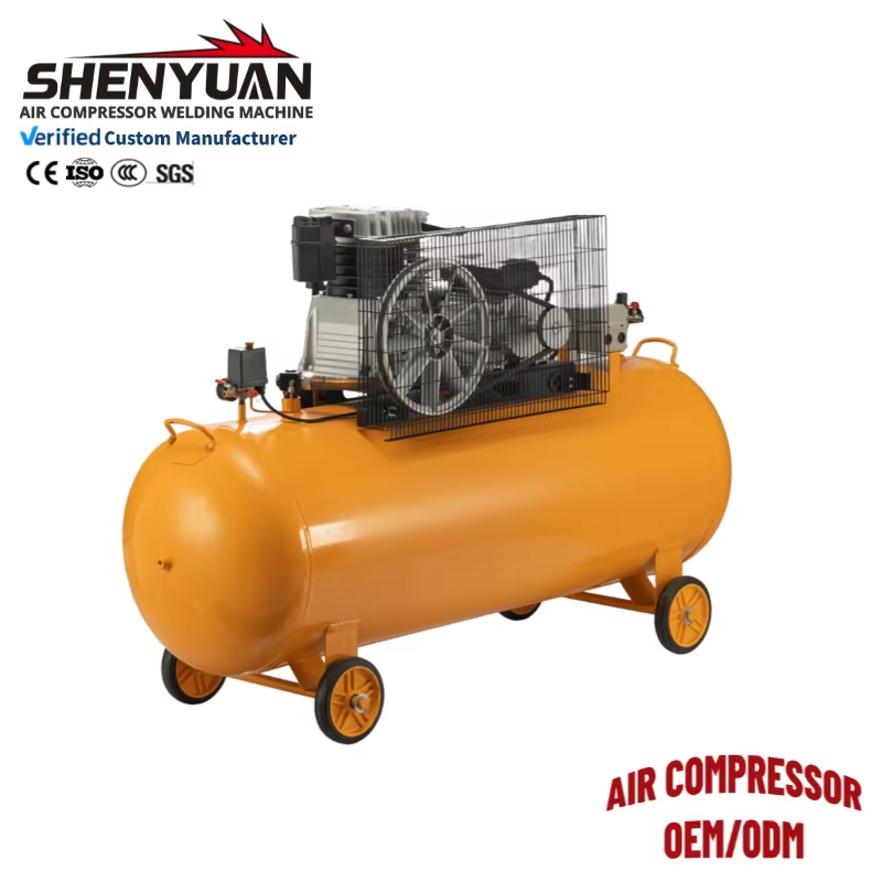 Shenyuan High Quality 5.5HP 220V Air Compressor 500 Liter 900 Speed CUSTOM LOGO Air Compression — image 3
