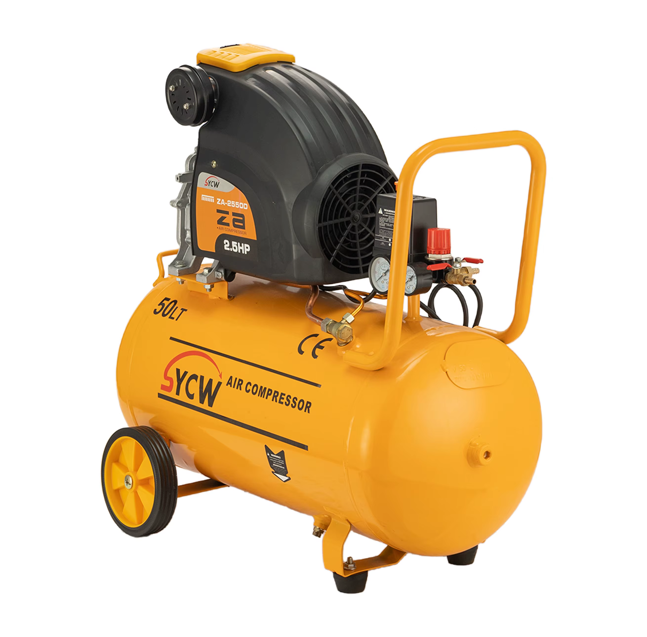 SHENYUAN  2.5HP 1.8KW Piston Small Air Compressor  Portable  Air Compressor Direct Drive Air Compressor ZA-2550D — image 2