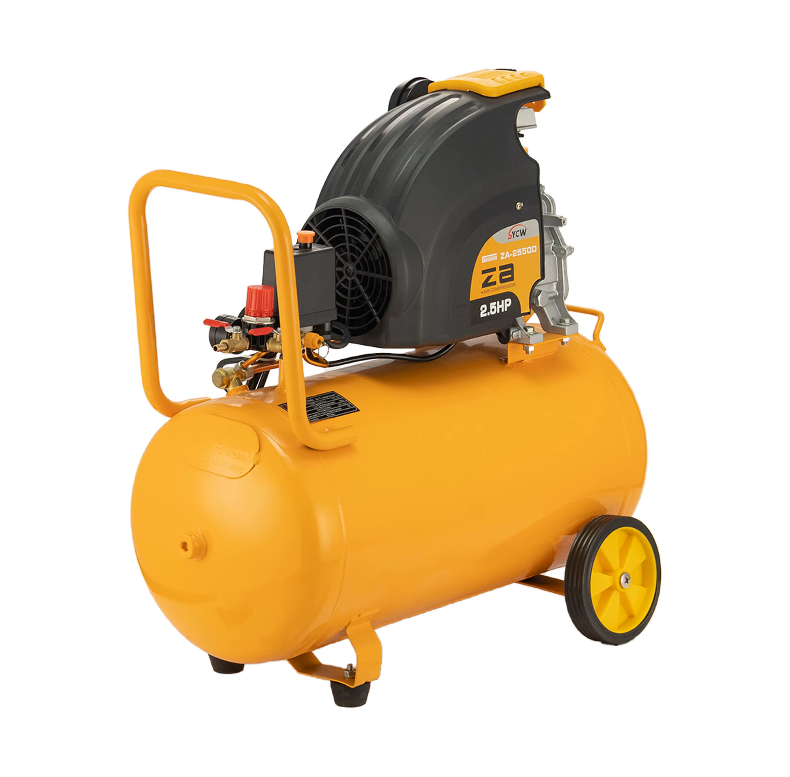 SHENYUAN  2.5HP 1.8KW Piston Small Air Compressor  Portable  Air Compressor Direct Drive Air Compressor ZA-2550D — image 3