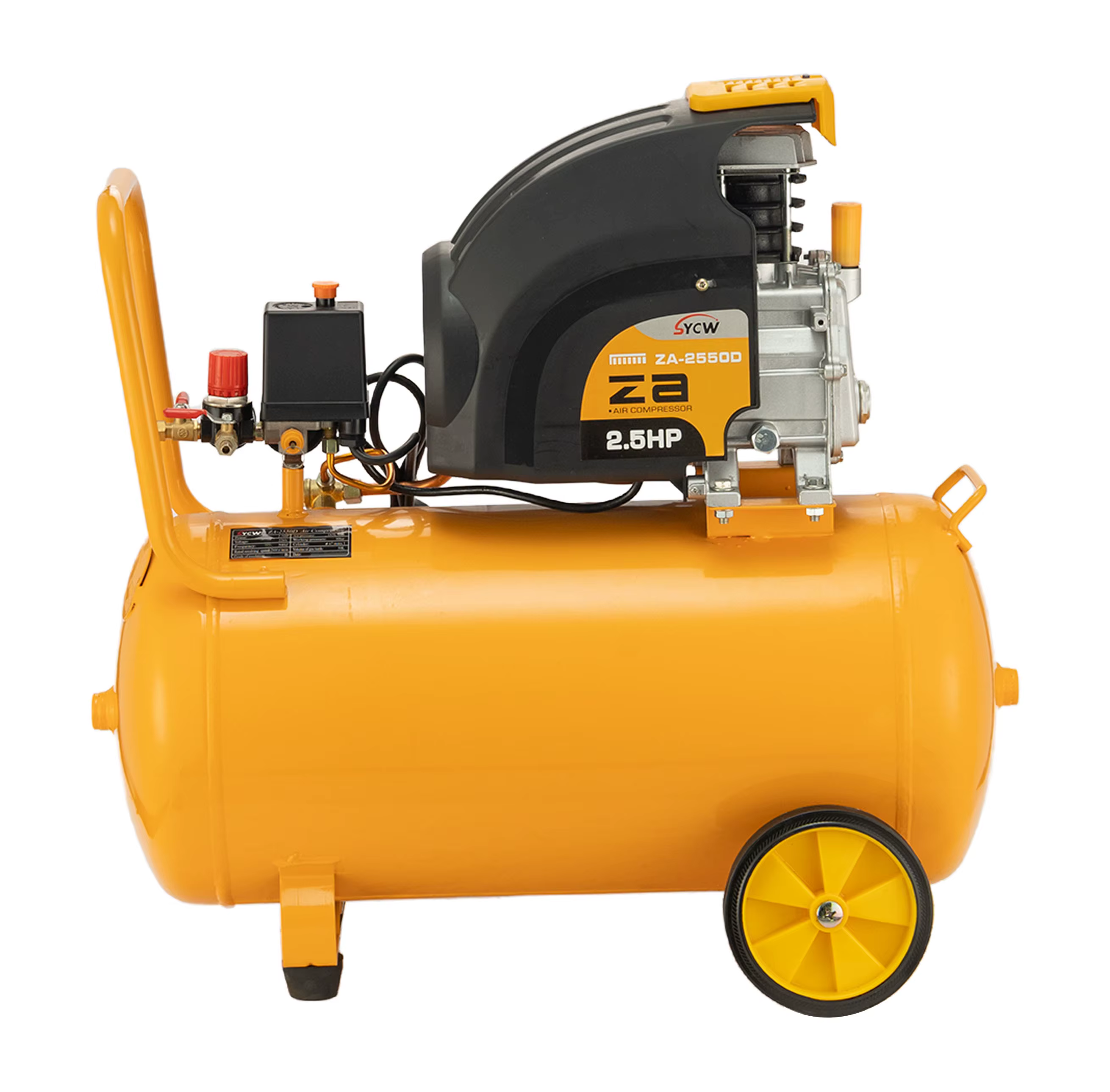 SHENYUAN  2.5HP 1.8KW Piston Small Air Compressor  Portable  Air Compressor Direct Drive Air Compressor ZA-2550D — image 4