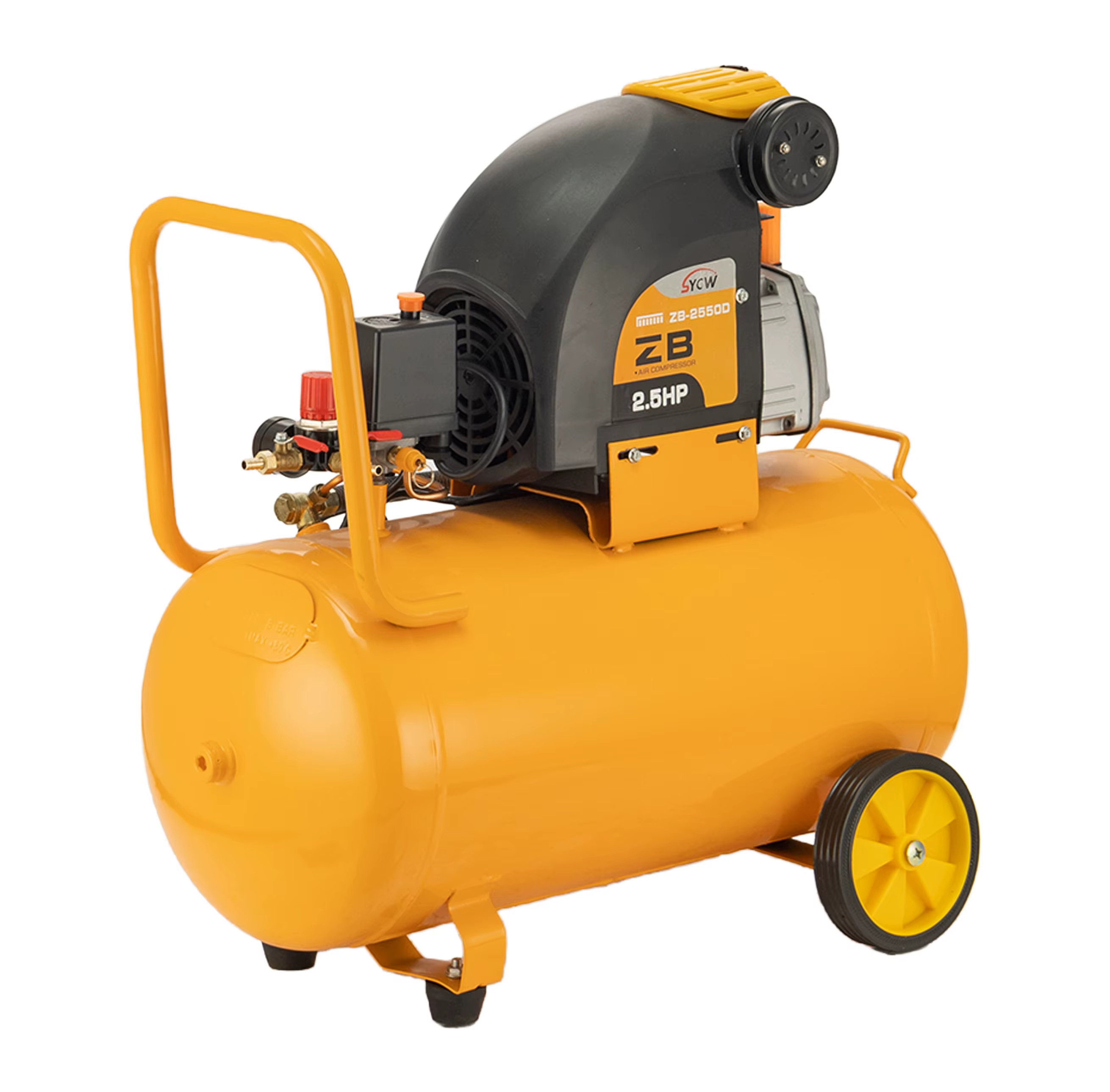 SHENYUAN  2.5HP 1.8KW Piston Small Air Compressor  Portable  Air Compressor Direct Drive Air Compressor ZB-2550D — image 3