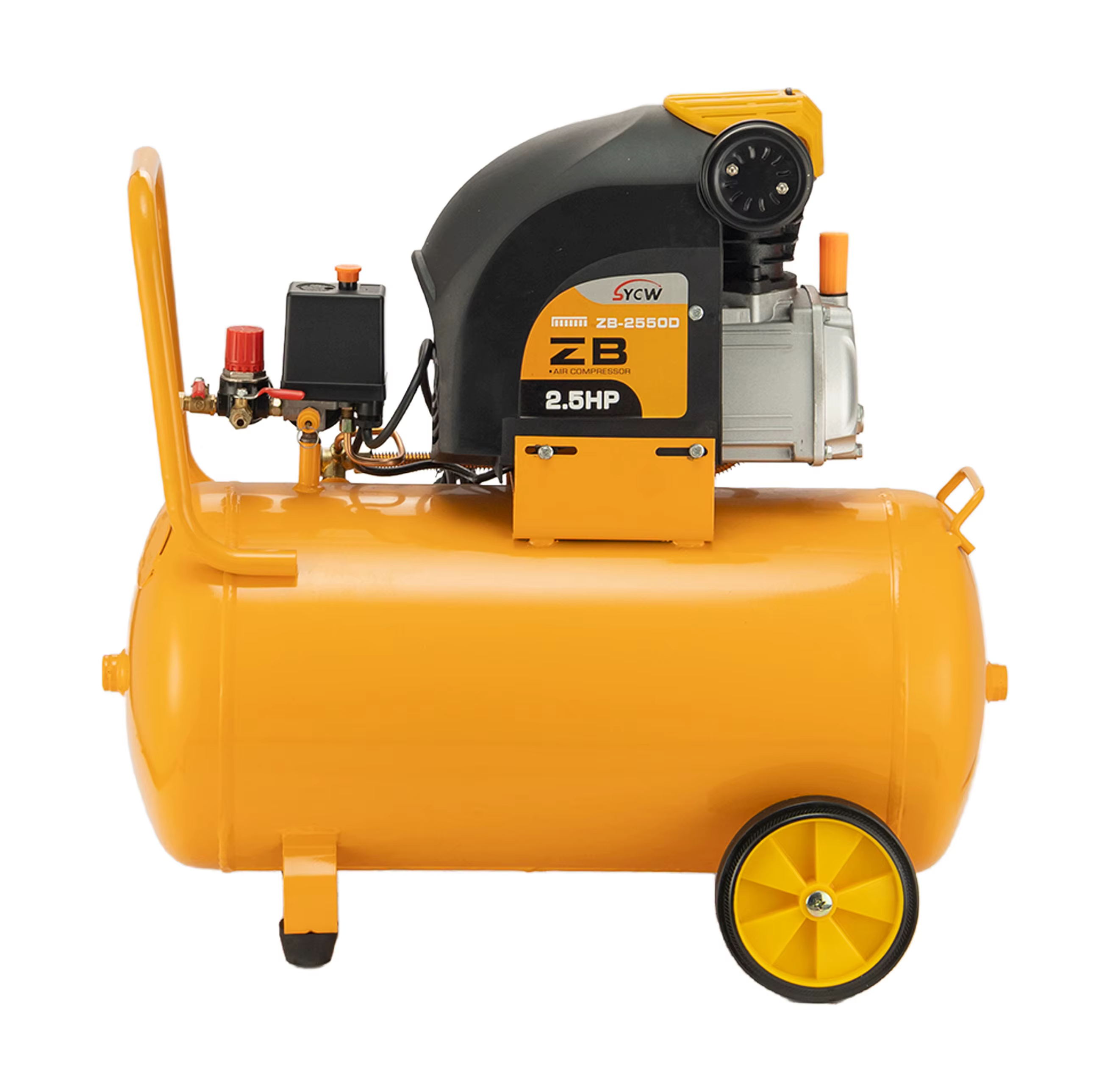 SHENYUAN  2.5HP 1.8KW Piston Small Air Compressor  Portable  Air Compressor Direct Drive Air Compressor ZB-2550D — image 4