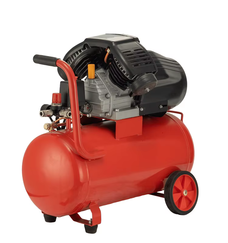 SHENYUAN 3kw Portable Industrial Compressor Electric Diesel Piston Tire Air Compressor 100L Direct Drive — image 4