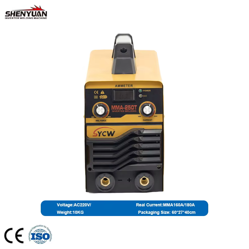 SHENYUAN MMA-250T Portable IGBT Inverter Arc Welder - Manual Metal Arc Welding Equipment — image 2