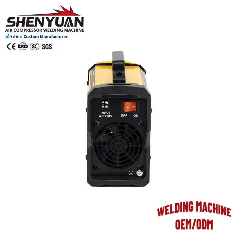 MMA-200 Portable Mini Size Plastic and Iron Shell Vertical Welding Machine Real Current 100A 120A Shenyuan China Factory — image 3