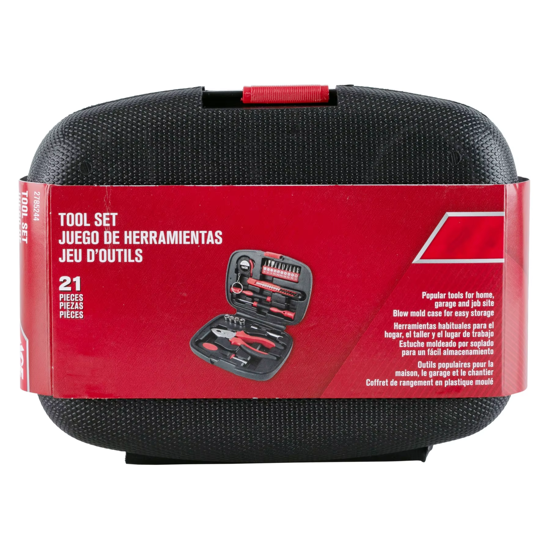 Basic Small Tool Kit for Home 21 Pieces Include Precision Screwdriver Extension bar  Portable Mechanics Kit for Auto Repair — image 3