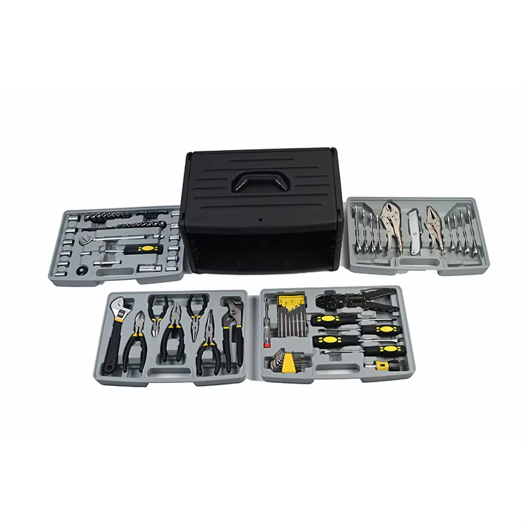 229 105piece 4-Drawer Chest Mixed Tool Set General Home Auto Repair Tools Toolbox Storage Case with Drawer — image 2