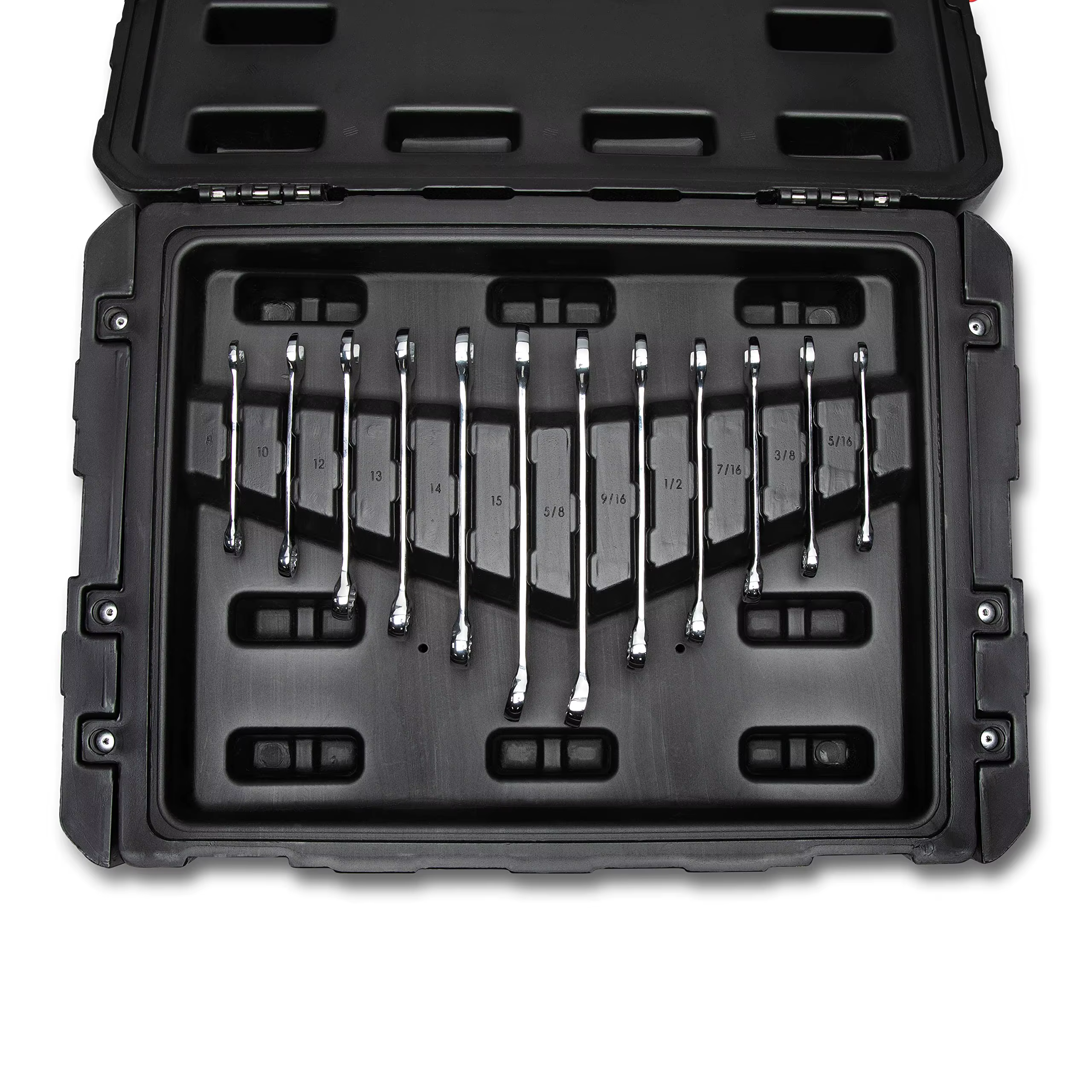229 Piece 1/4", 3/8" and 1/2" Drive Hand Tool Set with 3 Drawer Storage Case Professional Mechanic Tool Set for Auto Repair Car — image 3
