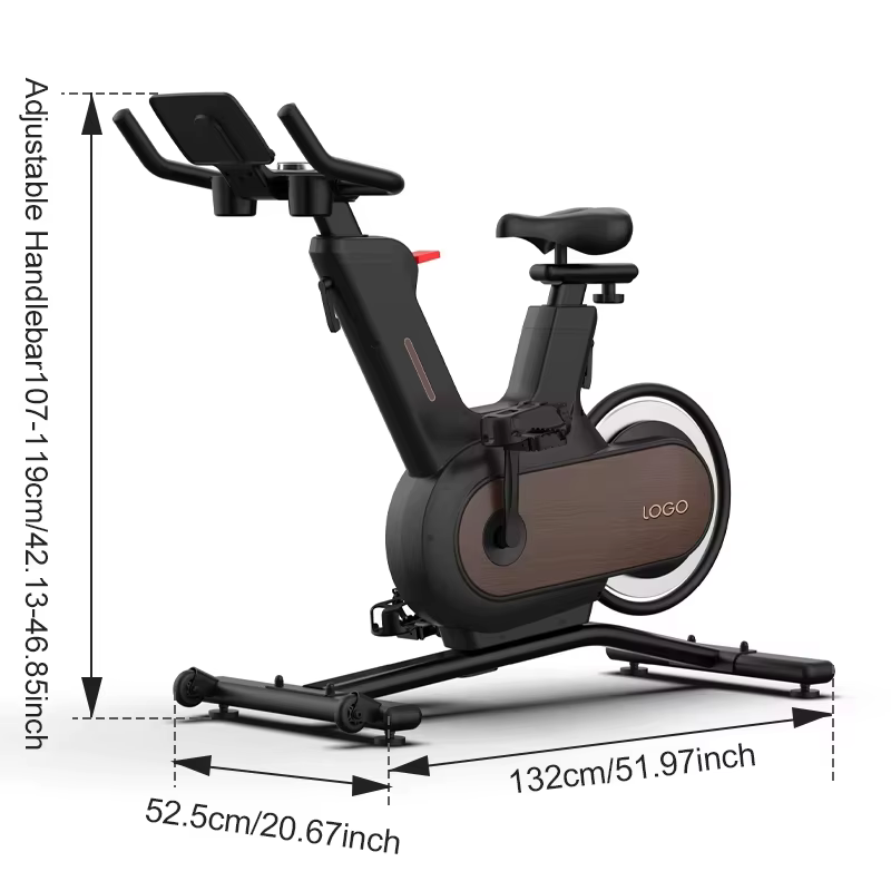 Wholesale Price Bike Spinning Exercise Steel Frame Heavy Duty Gym Use Professional Spinning Bike — image 2