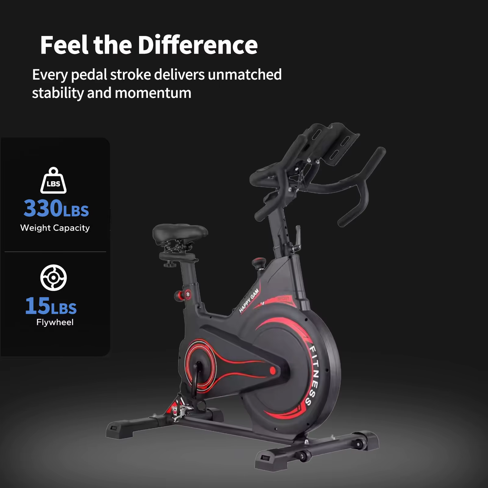 Wholesale Price Spinning Bike Indoor Magnetic Smart Gym Equipment Exercise Spinning Bikes — image 4