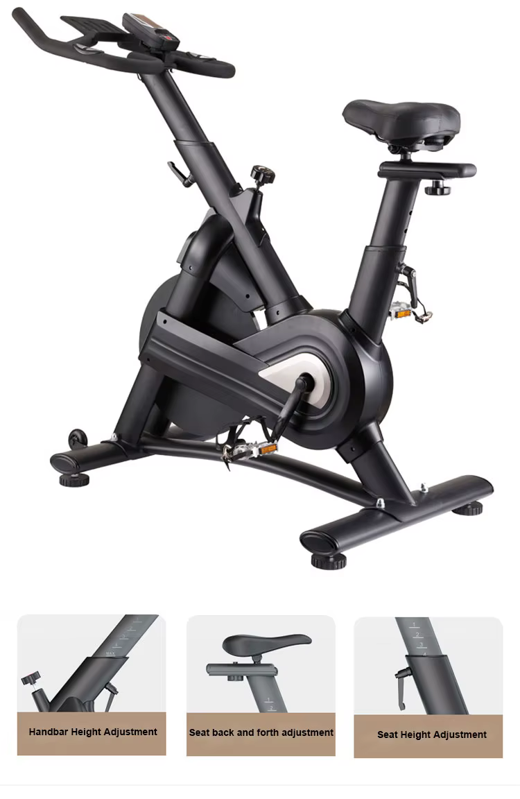 One Stop Solution Gym Exercise Spin Bike Home Indoor Fitness Equipment Spinning Bike for Sale — image 4