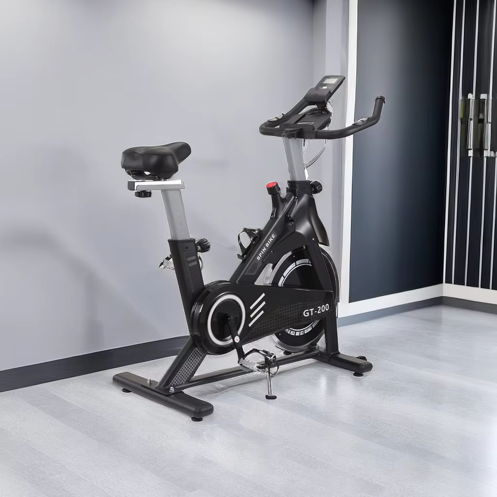 Factory Sale Spinning Bike Cycling Gym Fitness Equipment Exercise Indoor Home Spin Bike — image 2