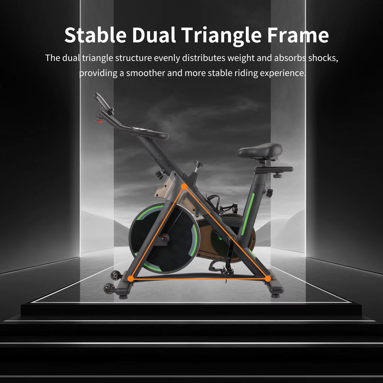 Wholesale Price Commercial Indoor Gym Spin Bike Fitness Equipment Exercise Spinning Bikes — image 5