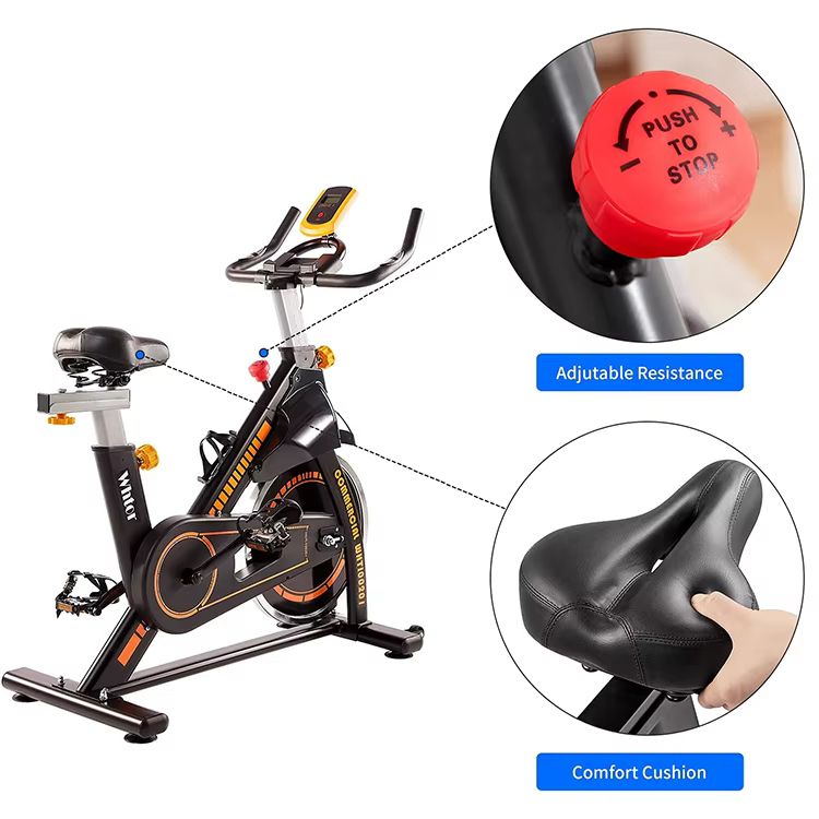 Quality Protection Spinning Bikes Indoor Gym Master Fitness Bike Spinning for Home — image 3