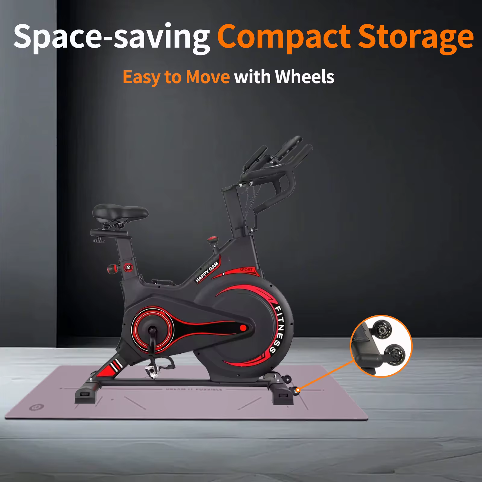 New Design Indoor Home Gym Magnetic Bicycle Fitness Equipment Spinning Exercise Bikes — image 5