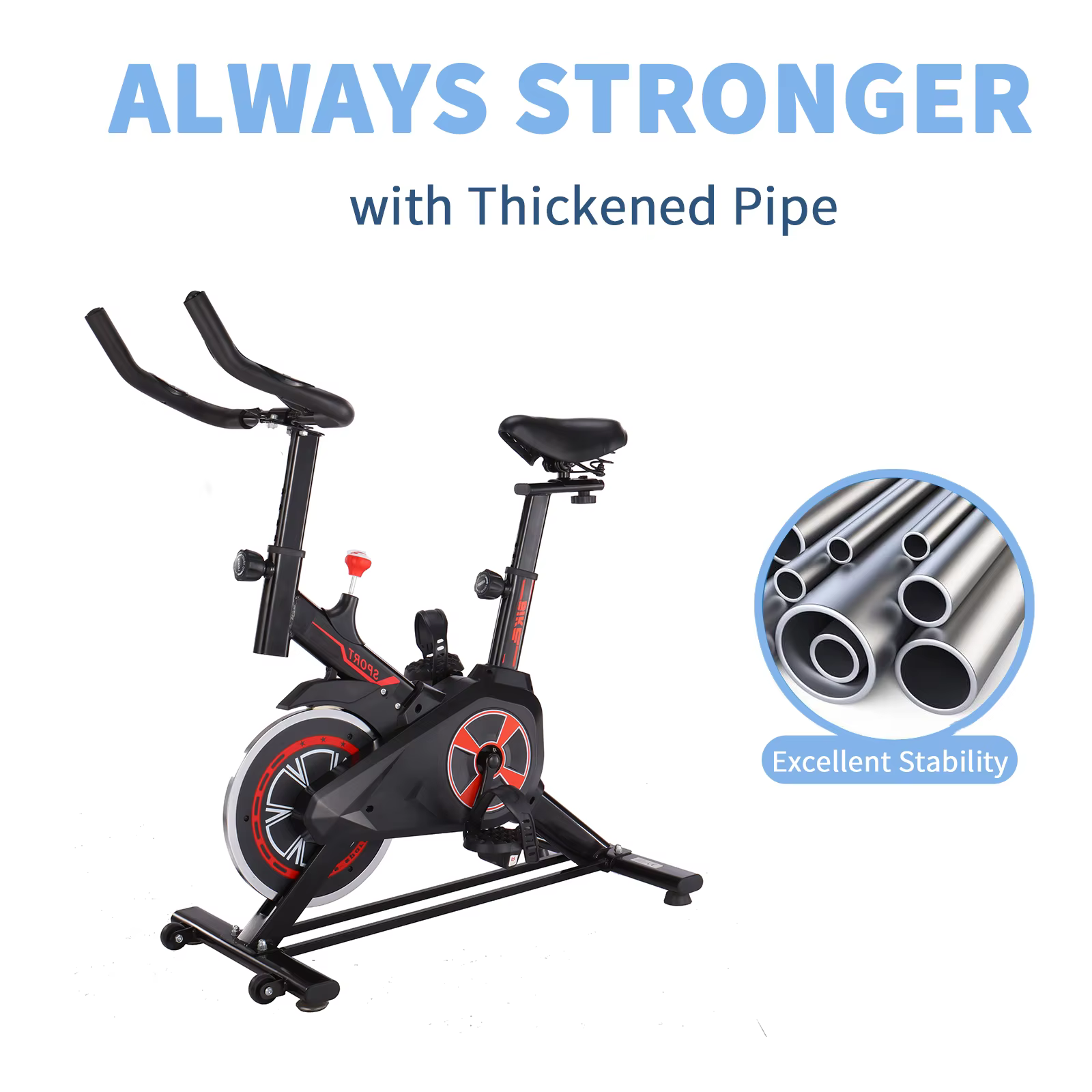 High Quality Fitness Spin Bike Fitness Home Use Gym Cardio Training Exercise Spinning Bikes — image 3