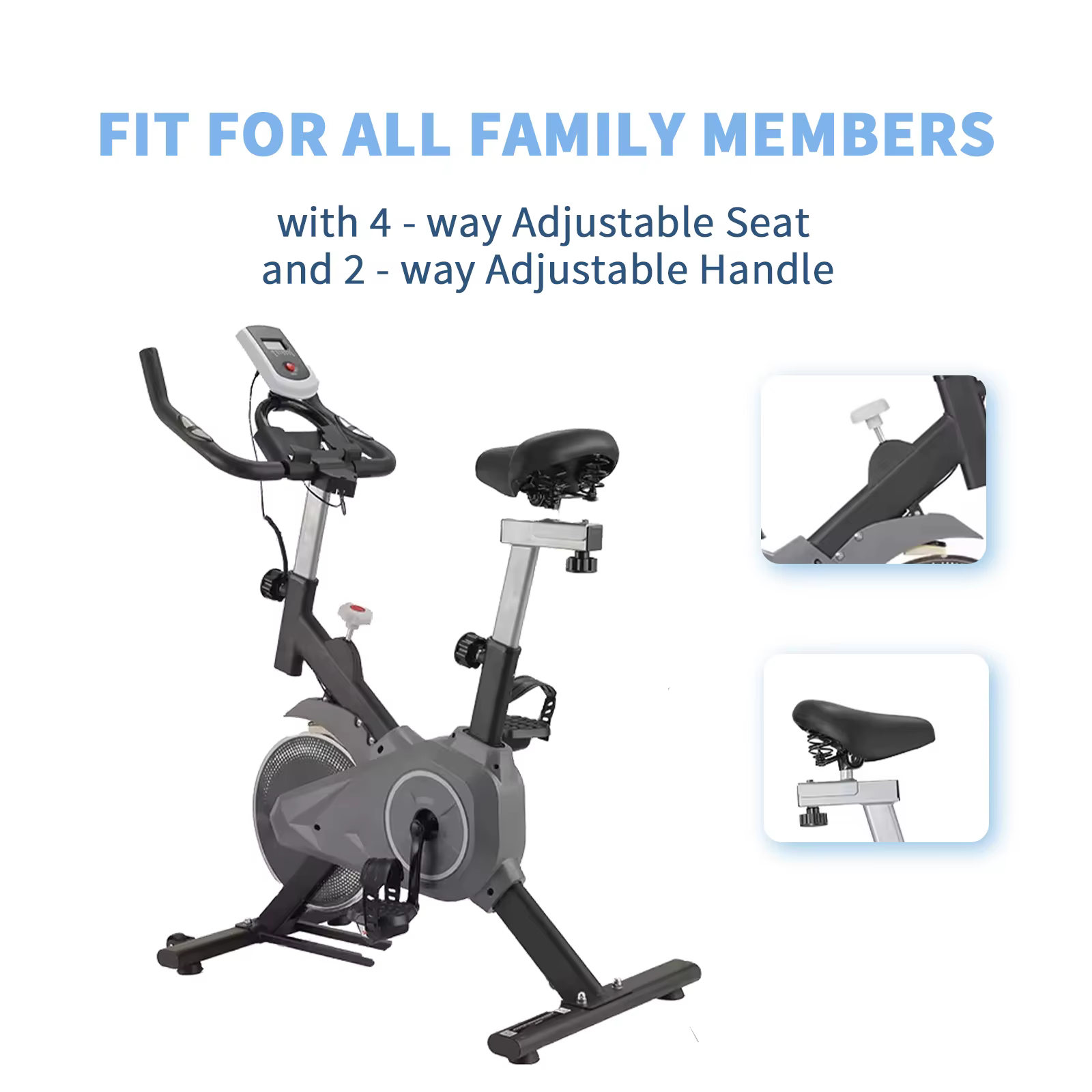 Hot Selling Indoor Spinning Bikes Fitness Sports Exercise Stationary Fitness Spinning Bikes for Home — image 4