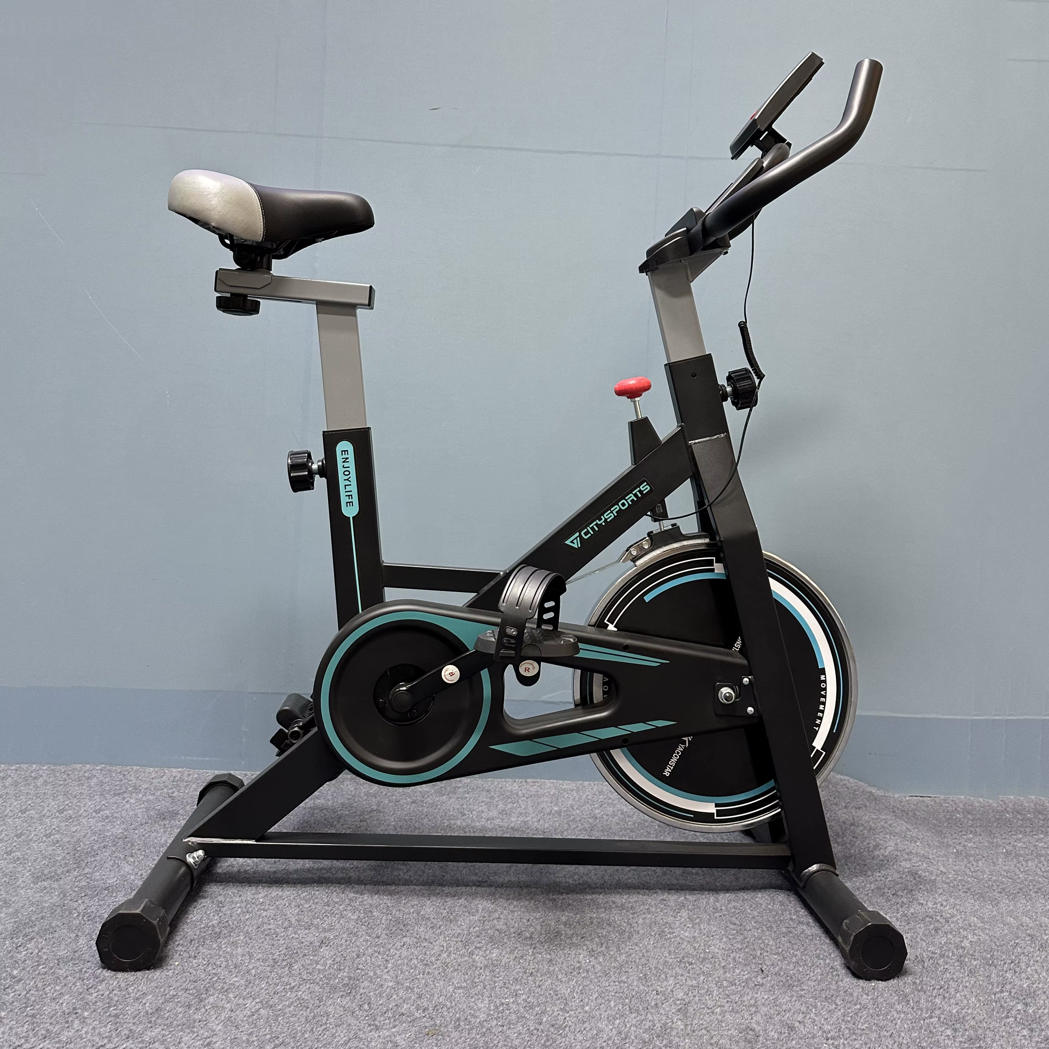 Professional Indoor Stationary Cycling Fitness Equipment Spinning Bikes for Sale — image 5