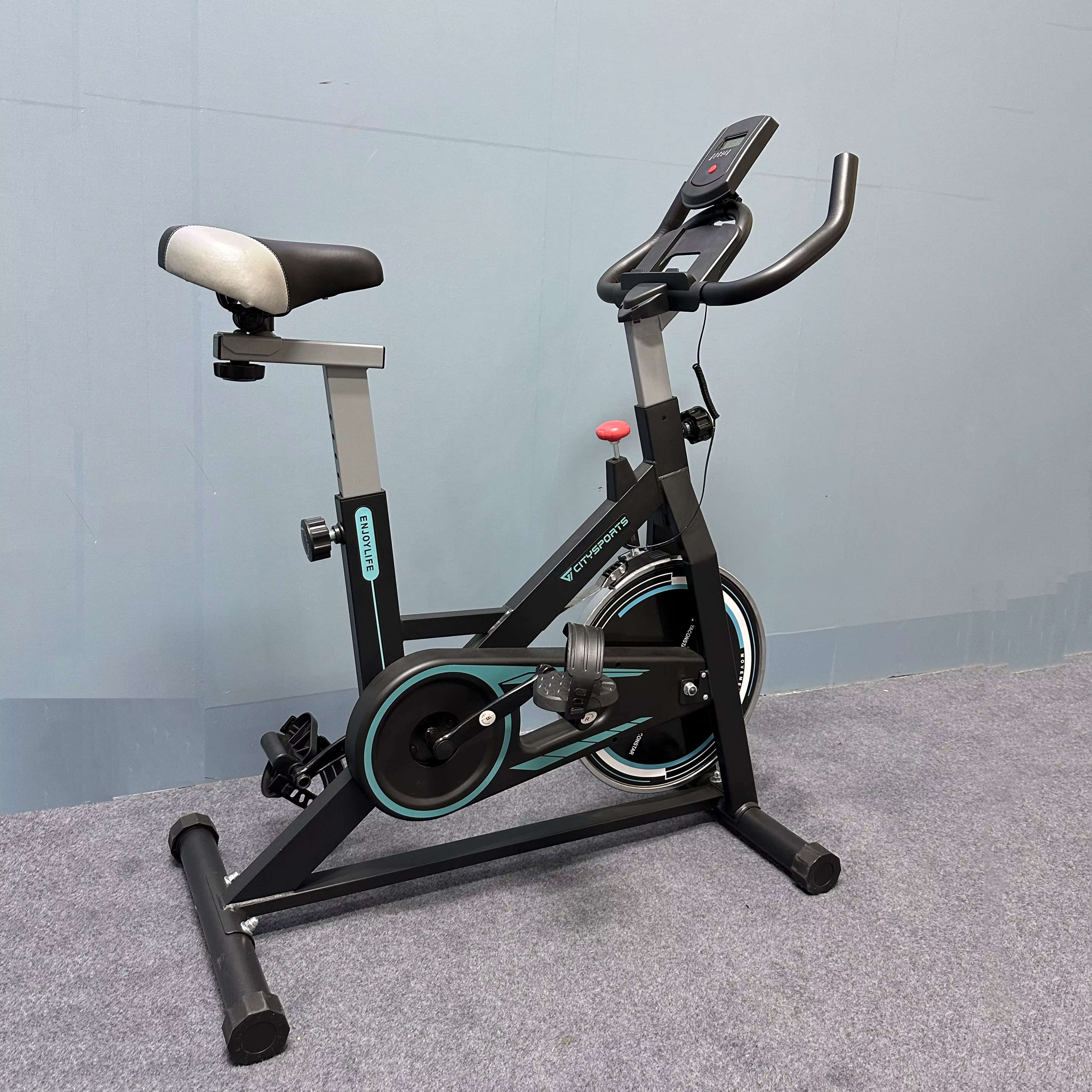 Professional Indoor Stationary Cycling Fitness Equipment Spinning Bikes for Sale — image 6