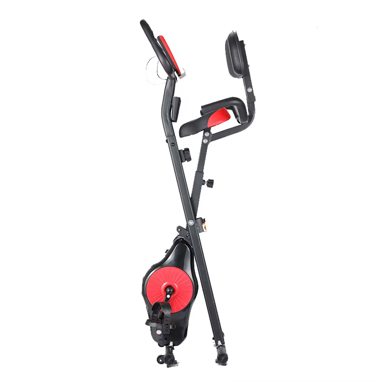 New Trend Product Folding Exercise Bike Indoor Stationary Adjustable Magnetic Exercise Bike — image 2