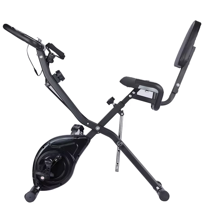 China Supplier Fitness Exercise Bike Magnetic Max User Weight to 120kgs Bodybuilding Exercise Bike — image 3