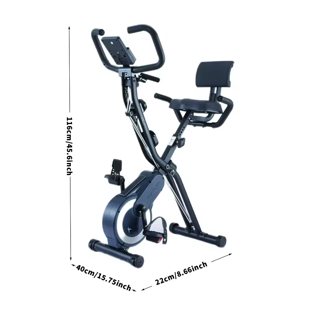 On-time Shipping Foldable Exercise Bike Cardio Training Magnetic Home Exercise Bikes — image 6