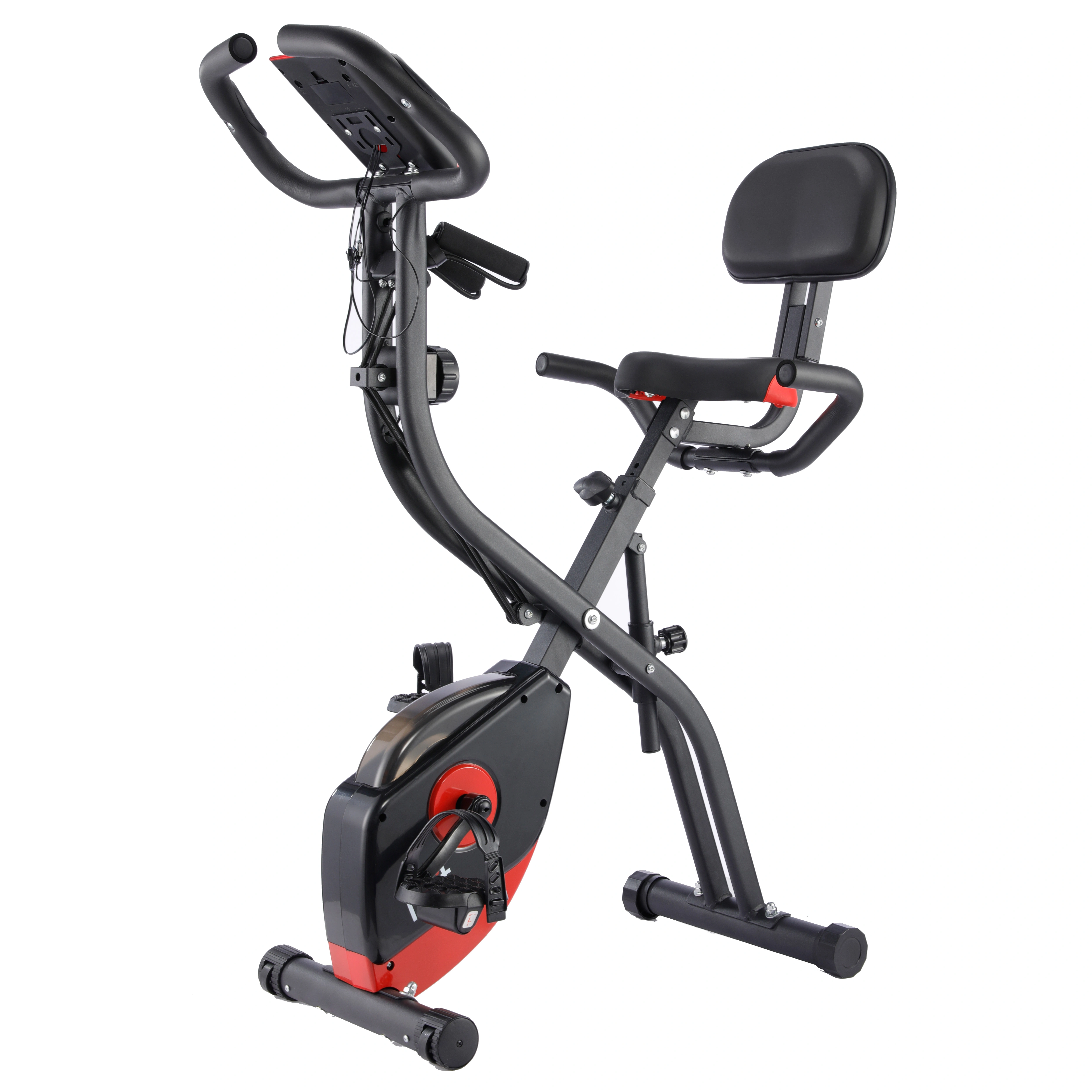 Competitive Price Home Use Folding Spin Bike Magnetic Resistance Indoor Fitness Equipment Gym Use Steel Exercise Spinning Bike — image 2