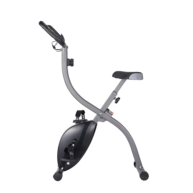 Premium Quality Indoor Folding Exercise Bike Home Gym Fitness Magnetic Cycling Exercise Bike — image 6