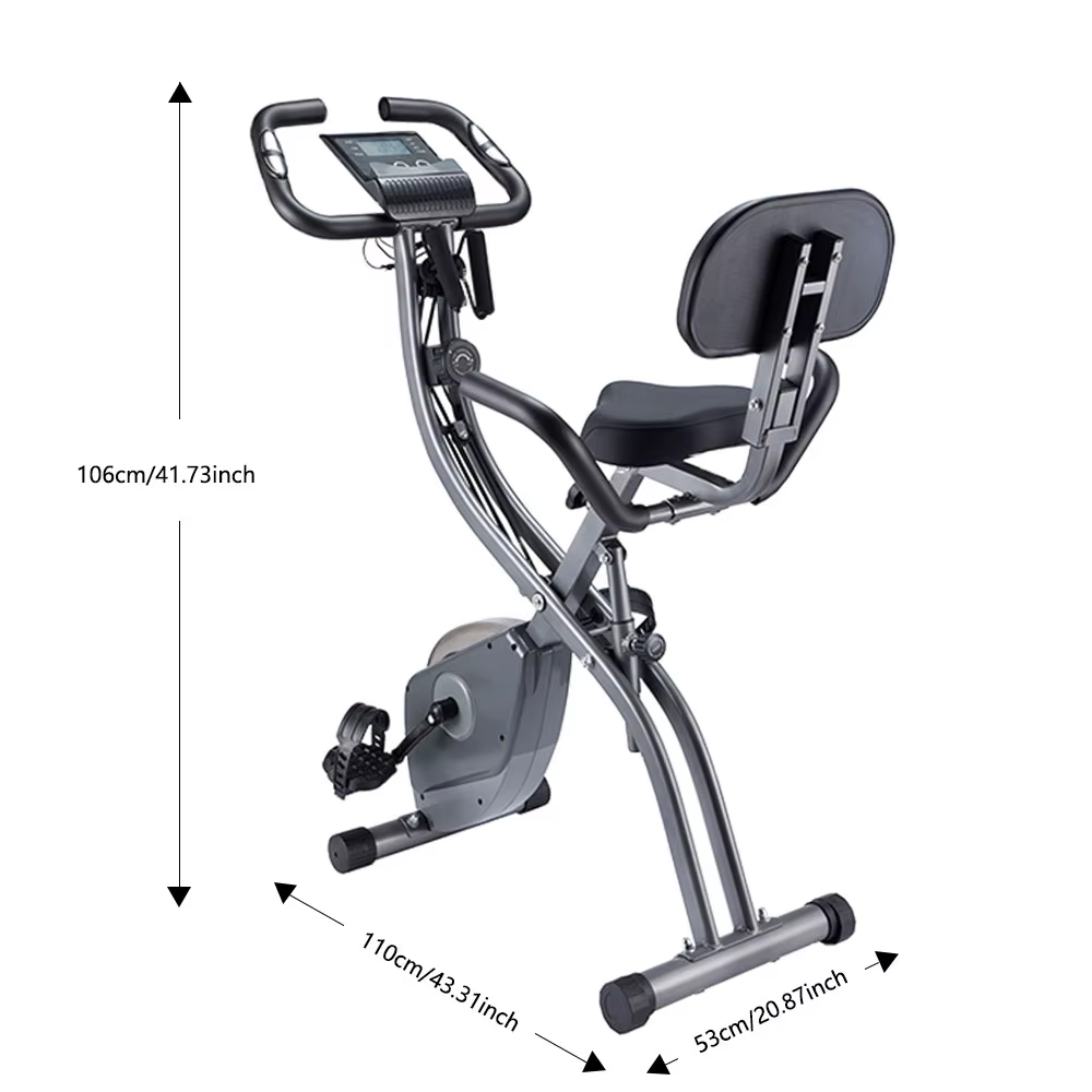 Home Use Foldable Magnetic Exercise Bike for Body Fit New Design Physiotherapy Training Equipment Exercise Bike — image 5