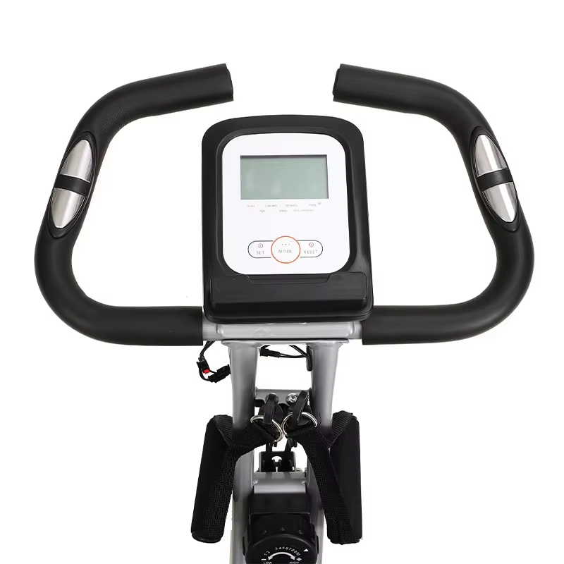New Arrival Fitness Cycle Gym Exercise Bike Foldable Steel Frame Multifunctional Home Exercise Bike — image 3