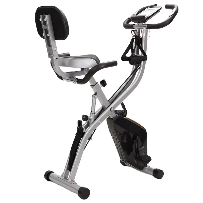 New Arrival Fitness Cycle Gym Exercise Bike Foldable Steel Frame Multifunctional Home Exercise Bike — image 6