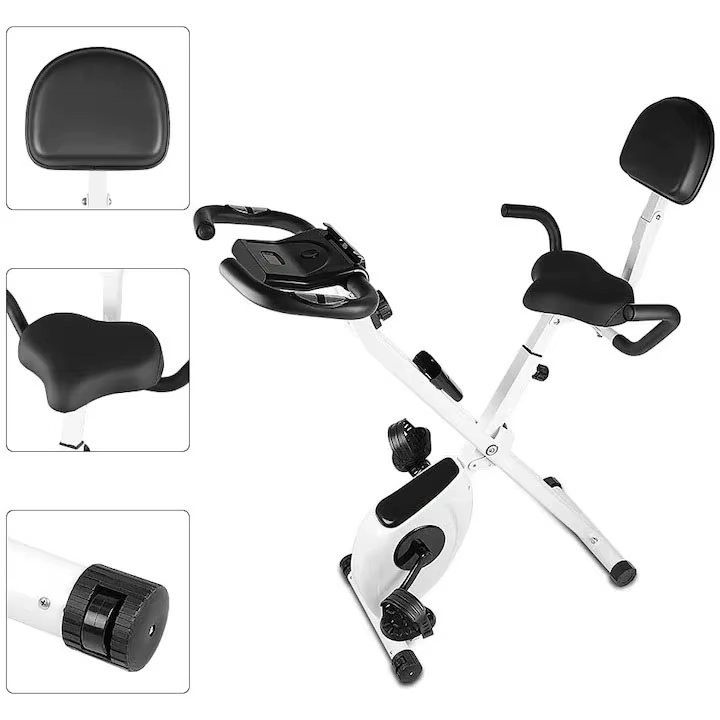 Oem Folding Training Bicycle Sport Equipment Body Care Gym Cycle Exercise Bike for Women — image 6