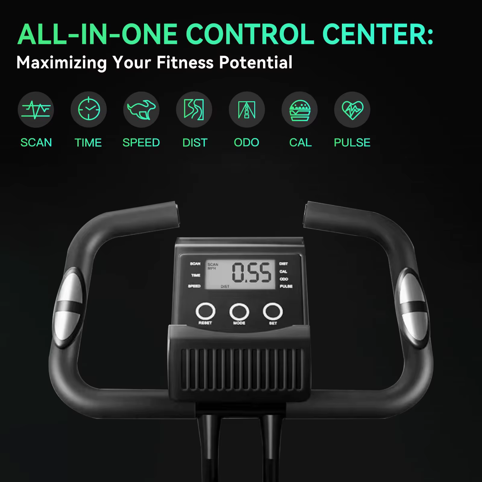 New Arrival X-Bike Indoor Home Stationary Exercise Bike Folding Magnetic Fitness Cardio Training Exercise Bikes — image 4