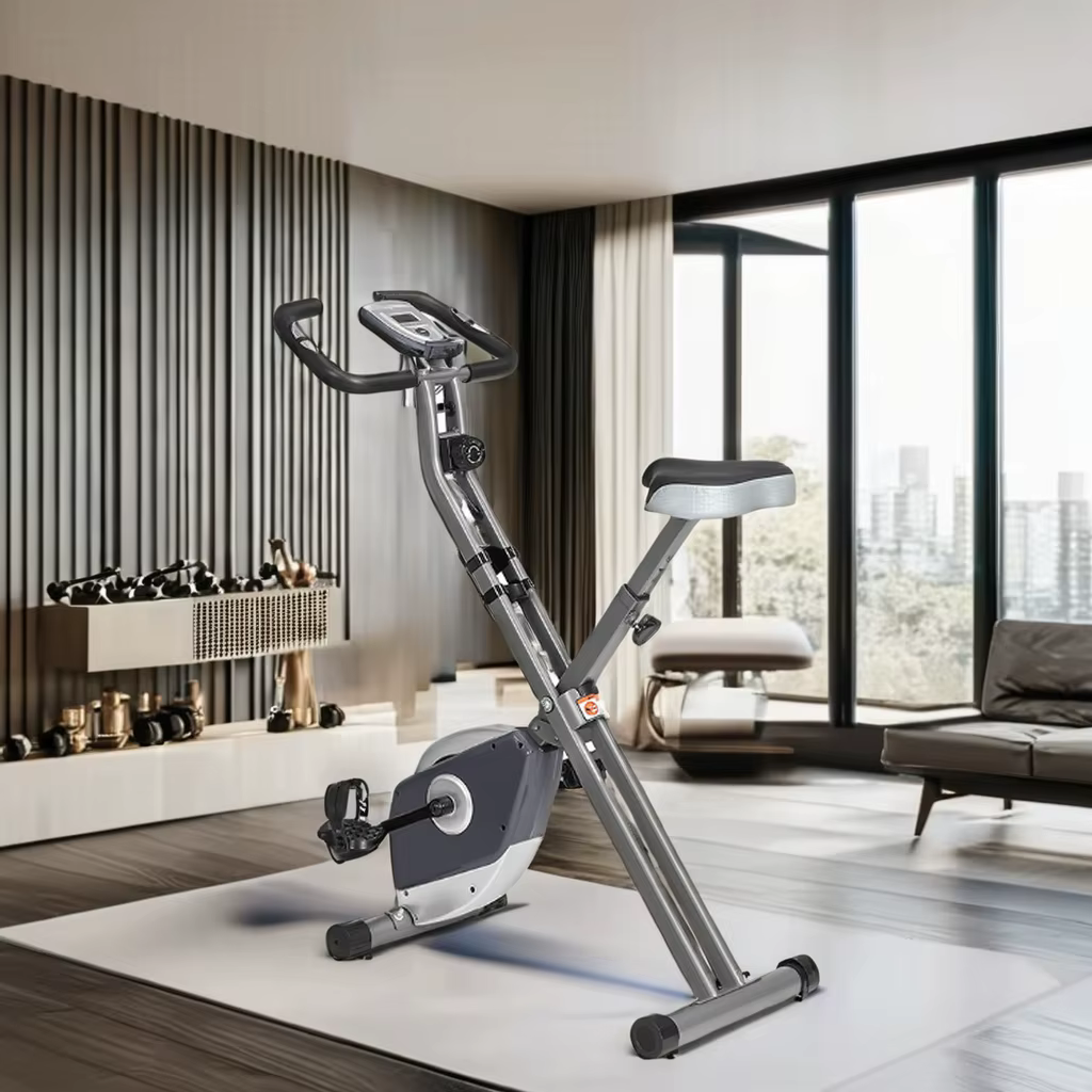 Wholesale Prices Fitness Stationary Standing X Type Bike Exercise Bike Home Exercise Bikes — image 4