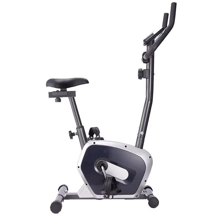 New Design Home Trainer Stationary Bike Resistance Foldable Exercise Bike for Indoor Fitness for Home Gym Use — image 4