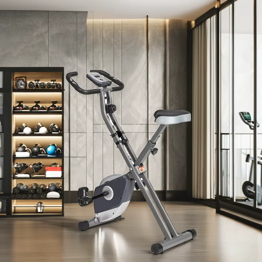 Wholesale Prices Fitness Stationary Standing X Type Bike Exercise Bike Home Exercise Bikes — image 5