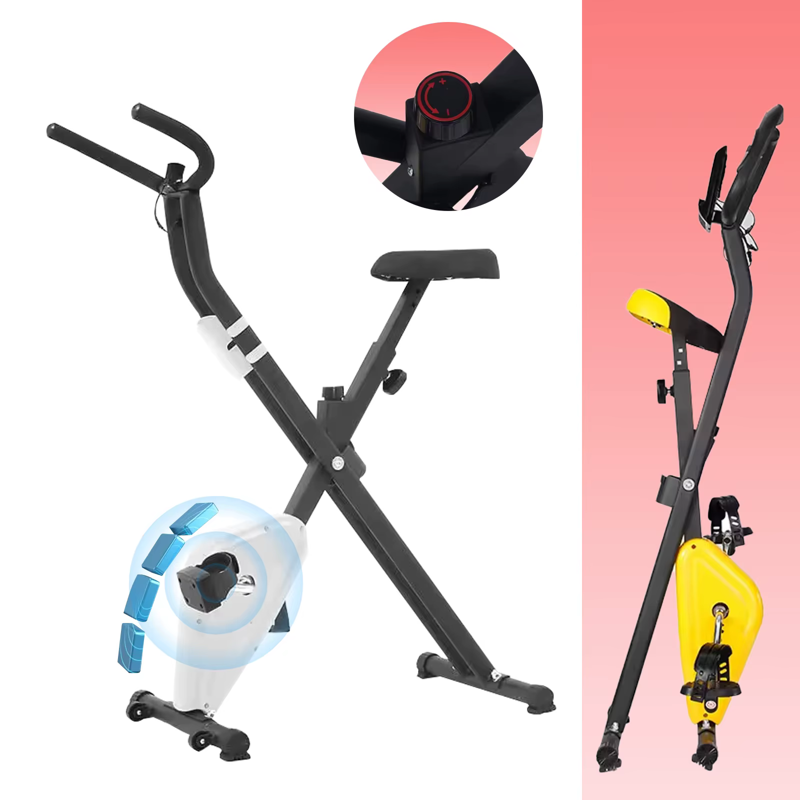 Best Price Exercise Bikes Home Physical Therapy Max User Weight to 220lb Sport Exercise Bike — image 2