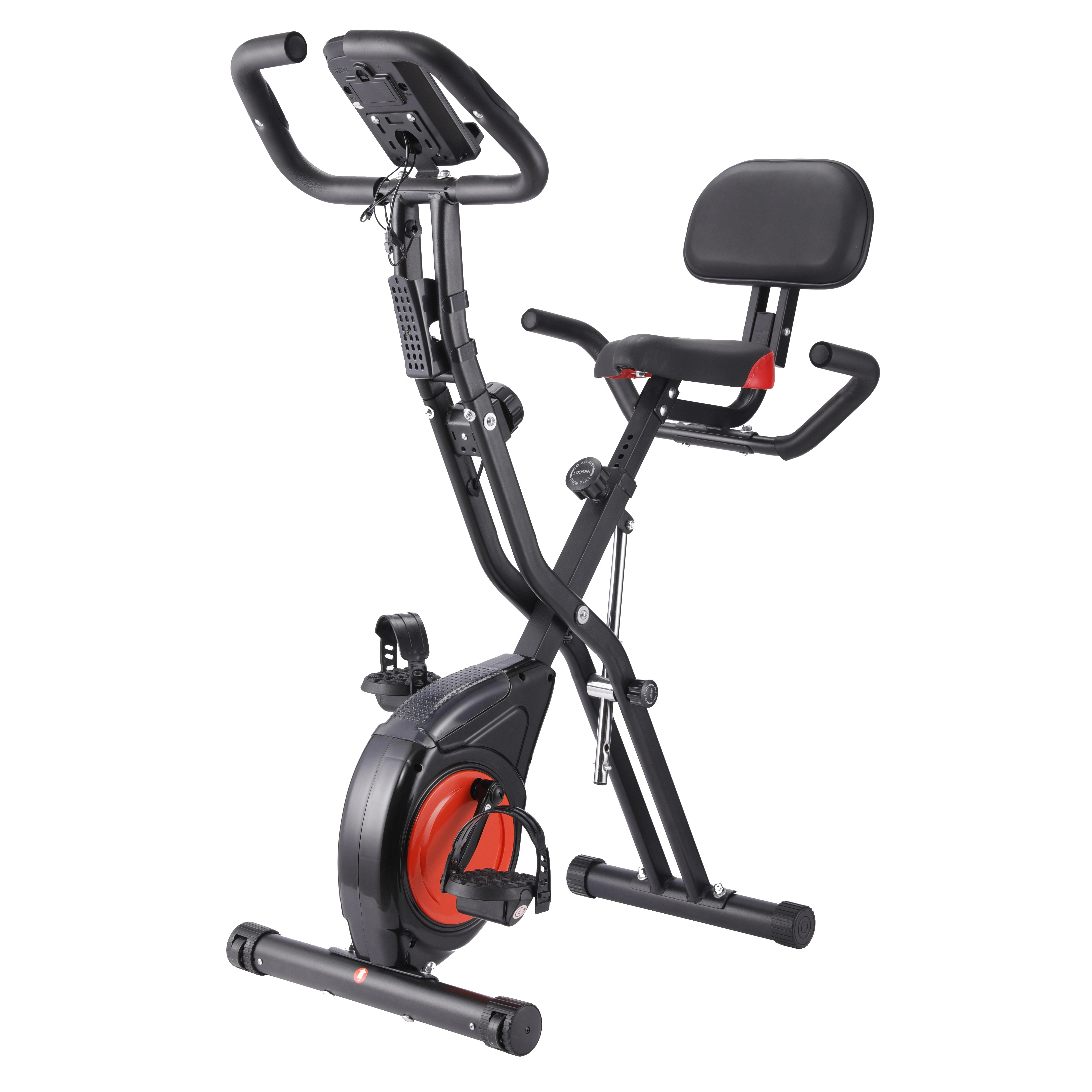Manufacturer Wholesale Foldable Spinning Bike Home Magnetron Pedal Indoor Stationary Bike — image 2