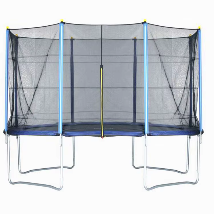 Big Discount 14FT Trampoline Adults Safety Net Equipped Big Round Outdoor Trampoline for Children — image 2