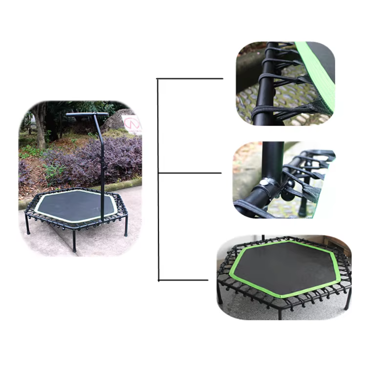 Professional Manufacturer Trampolines Fitness Exercise 50inch Small Trampolines for Outdoor and Indoor — image 5