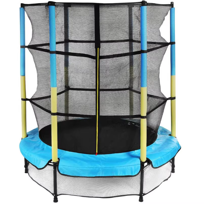 Kid's Home Exercise Equipment Outer Net Trampoline Cheap 55 Inch Kids Trampoline For Sale — image 4