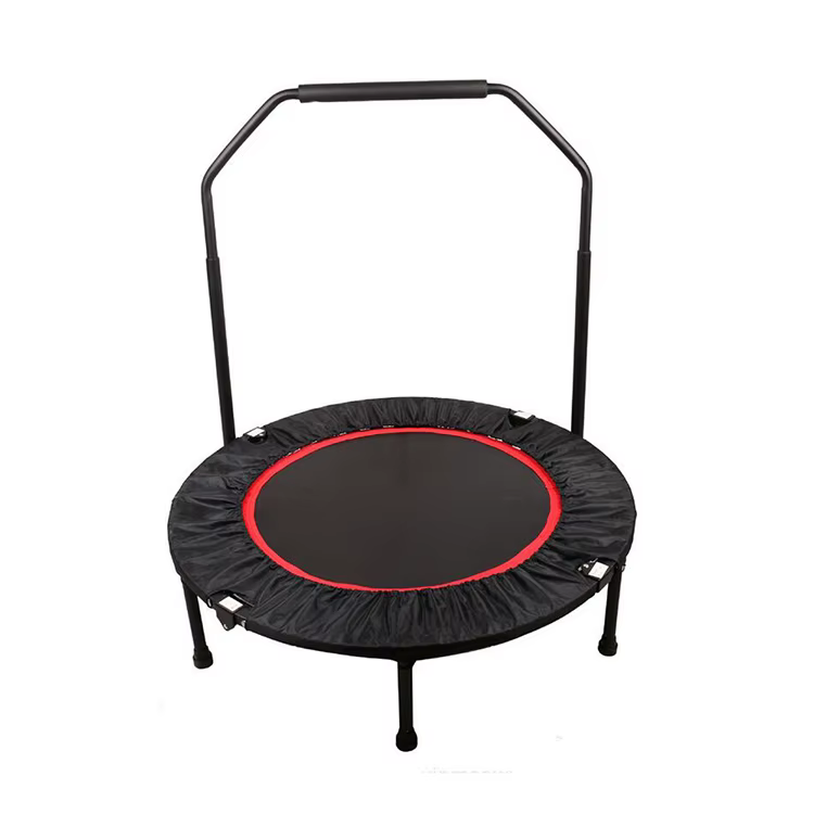 Christmas Gift Trampoline Outdoor Kids Fitness Equipment Exercise Jumping Mini Trampoline — image 2