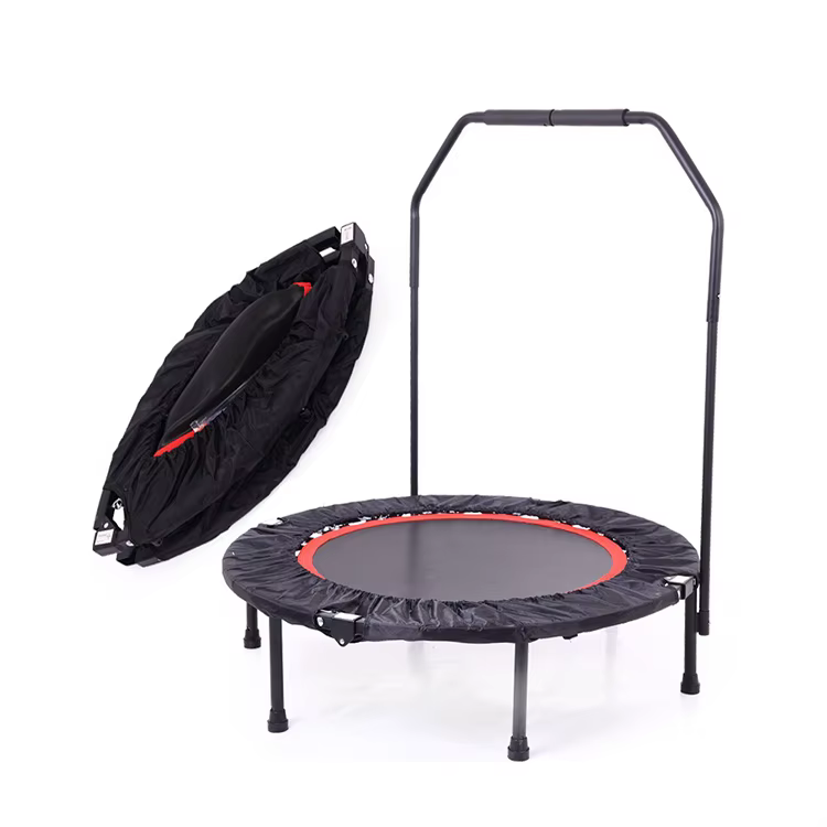 Premium OEM Factory Indoor Jumping Trampolines Fitness Cardio Training Round Trampolines for Children — image 3