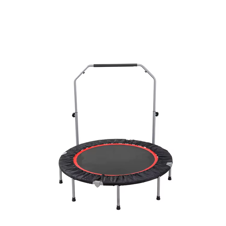 Mini Round Spring Jumping Trampoline Gymnastic Fitness Square Trampoline for Indoor Sports — image 3