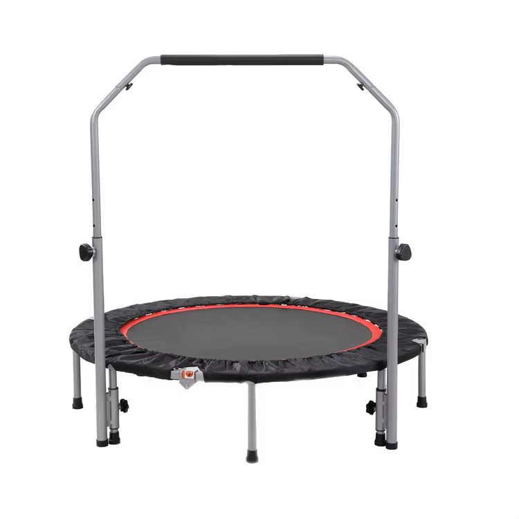 Mini Round Spring Jumping Trampoline Gymnastic Fitness Square Trampoline for Indoor Sports — image 5