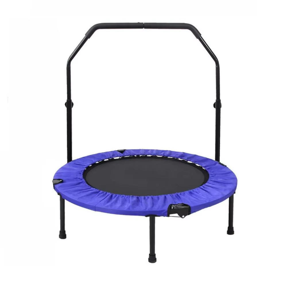 Mini Round Spring Jumping Trampoline Gymnastic Fitness Square Trampoline for Indoor Sports — image 6