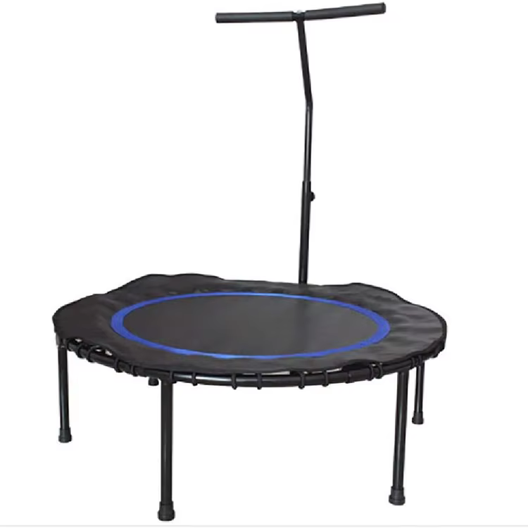 Custom LOGO OEM Fitness Trampoline Outdoor Cardio 36inch Jumping Square Trampolines for Kids Adults — image 3