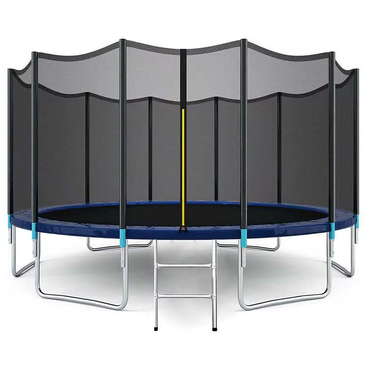 14FT Adult and Kids Large Trampoline Stable Strong  Fitness Equipment Outdoor Jumping Trampoline With Safety Enclosed Net — image 4