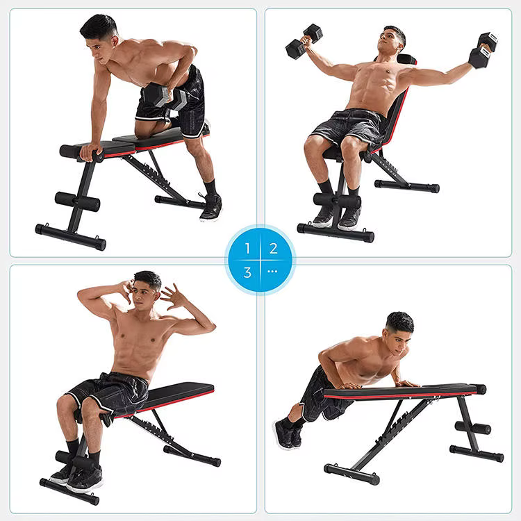 Bestseller Adjustable Weight Bench Strength Training Multi-purpose Dumbell Workout Benches — image 4